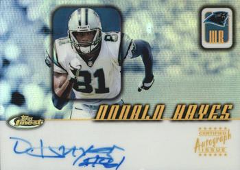 2001 Finest - Autographs #FA-DH Donald Hayes Front