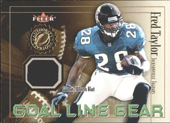 2001 Fleer Authority - Goal Line Gear #NNO Fred Taylor Front