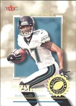 2001 Fleer Authority - Prominence SN125 #64 Keenan McCardell Front