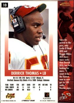 1996 Action Packed #10 Derrick Thomas Back