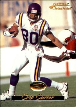 1996 Action Packed #13 Cris Carter Front