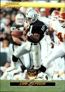1996 Action Packed #22 Tim Brown Front
