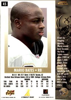 1996 Action Packed #45 Mario Bates Back