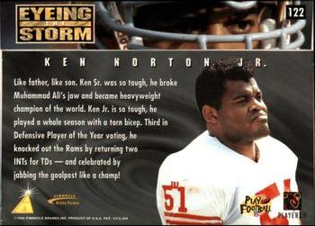 1996 Action Packed #122 Ken Norton Jr. Back