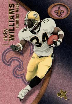 2001 Fleer E-X - Essential Credentials #32 Ricky Williams Front