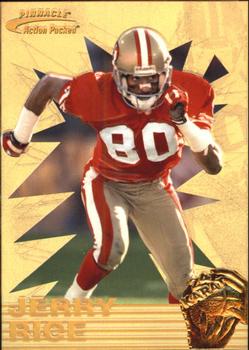 1996 Action Packed - 24kt Gold #4 Jerry Rice Front