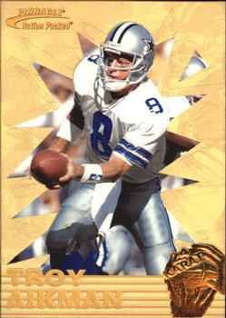 1996 Action Packed - 24kt Gold #5 Troy Aikman Front