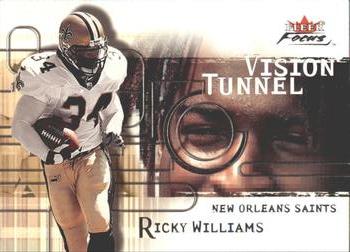 2001 Fleer Focus - Tunnel Vision #7 TV Ricky Williams Front
