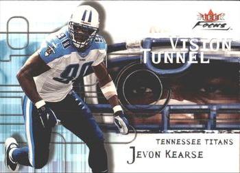 2001 Fleer Focus - Tunnel Vision #13 TV Jevon Kearse Front