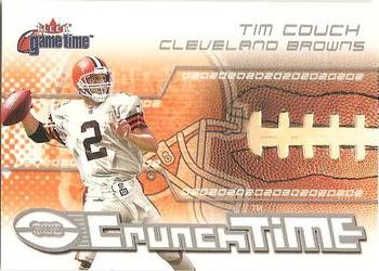 2001 Fleer Game Time - Crunch Time #19 CT Tim Couch Front