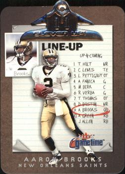 2001 Fleer Game Time - Eleven-Up #8 E Aaron Brooks Front