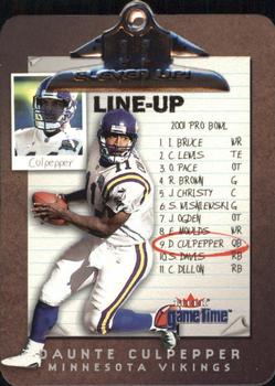 2001 Fleer Game Time - Eleven-Up #11 E Daunte Culpepper Front