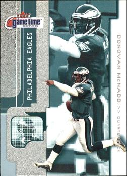 2001 Fleer Game Time - Extra #1 Donovan McNabb Front