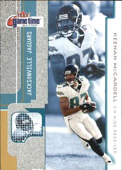 2001 Fleer Game Time - Extra #3 Keenan McCardell Front