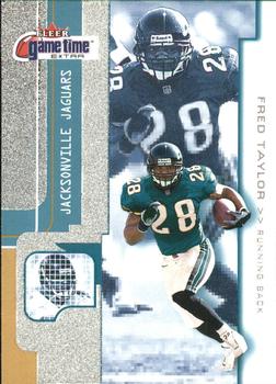 2001 Fleer Game Time #11 Fred Taylor Front
