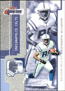 2001 Fleer Game Time - Extra #31 Marvin Harrison Front