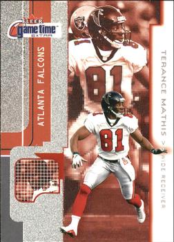 2001 Fleer Game Time - Extra #33 Terance Mathis Front
