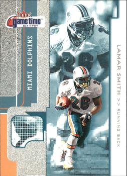 2001 Fleer Game Time - Extra #35 Lamar Smith Front