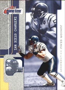 2001 Fleer Game Time - Extra #36 Junior Seau Front