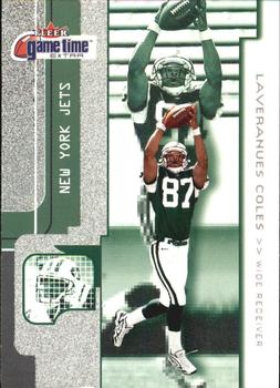 2001 Fleer Game Time - Extra #46 Laveranues Coles Front