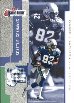 2001 Fleer Game Time - Extra #47 Darrell Jackson Front