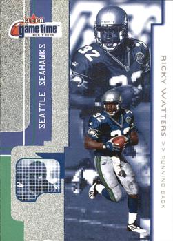 2001 Fleer Game Time - Extra #51 Ricky Watters Front