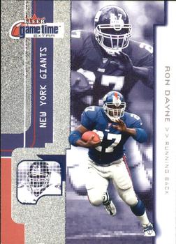2001 Fleer Game Time - Extra #68 Ron Dayne Front