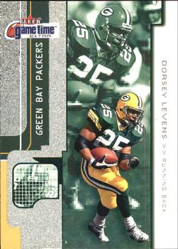 2001 Fleer Game Time - Extra #77 Dorsey Levens Front