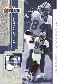 2001 Fleer Game Time - Extra #90 Joey Galloway Front