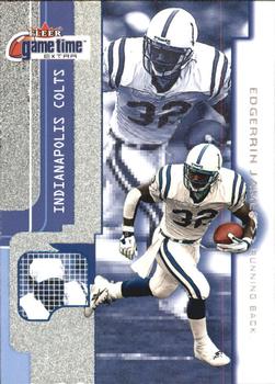 2001 Fleer Game Time - Extra #95 Edgerrin James Front