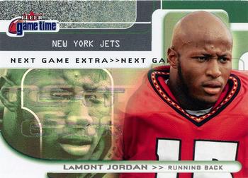 2001 Fleer Game Time - Extra #130 LaMont Jordan Front