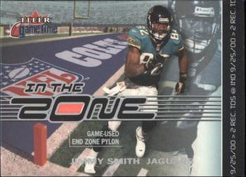 2001 Fleer Game Time - In the Zone #NNO Jimmy Smith Front