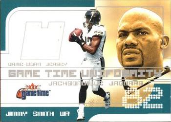 2001 Fleer Game Time - Uniformity #NNO Jimmy Smith Front