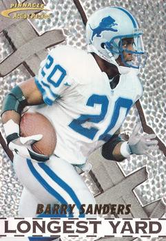 1996 Action Packed - Longest Yard #7 Barry Sanders Front