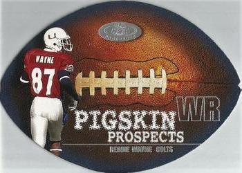 2001 Fleer Hot Prospects - Pigskin Prospects #6 PP Reggie Wayne Front