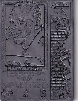 1996 Action Packed - Sculptor's Proof #8 Emmitt Smith Back