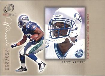 2001 Fleer Legacy - Ultimate Legacy #8 Ricky Watters Front
