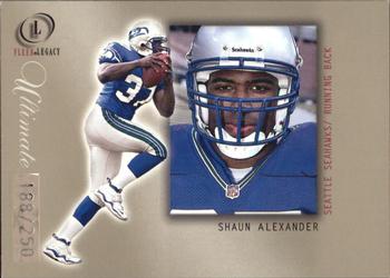 2001 Fleer Legacy - Ultimate Legacy #35 Shaun Alexander Front
