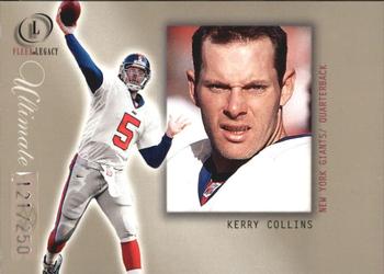 2001 Fleer Legacy - Ultimate Legacy #43 Kerry Collins Front