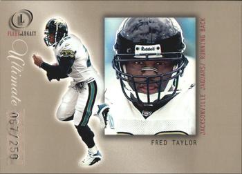 2001 Fleer Legacy - Ultimate Legacy #54 Fred Taylor Front