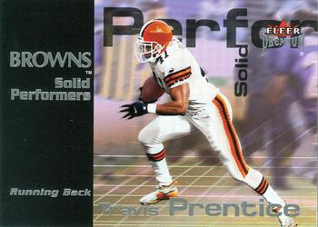 2001 Fleer Premium - Solid Performers #10 SP Travis Prentice Front