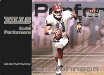 2001 Fleer Premium - Solid Performers #15 SP Rob Johnson Front