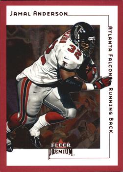 2001 Fleer Premium - Star Rubies #SR 58 Jamal Anderson Front