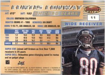 1996 Bowman's Best #11 Curtis Conway Back