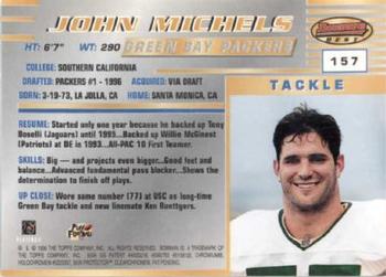 1996 Bowman's Best #157 John Michels Back