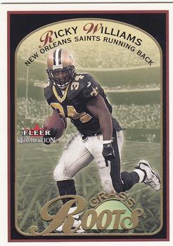 2001 Fleer Tradition - Grass Roots #3 GR Ricky Williams Front