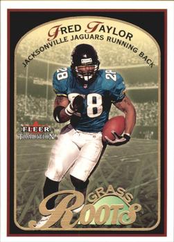 2001 Fleer Tradition - Grass Roots #4 GR Fred Taylor Front