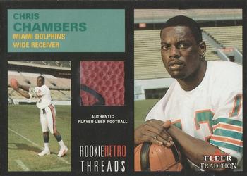 2001 Fleer Tradition - Rookie Retro Threads #NNO Chris Chambers Front