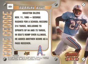 1996 Score Eddie George Oilers Rookie Football Card #231 at 's Sports  Collectibles Store