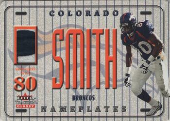 2001 Fleer Tradition Glossy - Nameplates #NNO Rod Smith Front